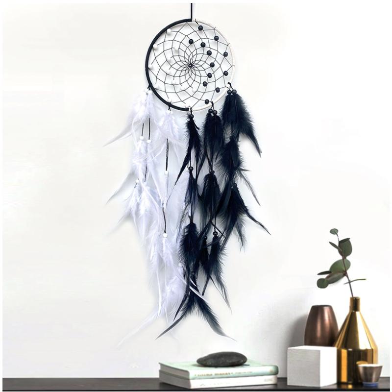 Home Decoration Indian Dreamcatcher Room Wall Decoration Simple Wind Two-color Dreamcatcher Home Decoration Hanging Decoration Dreamcatcher Hanging