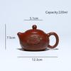 Chinese Yixing Handmade Purple Clay Teapot Raw Ore Dahongpao Beauty Tea Pot Tradition Household Kettle Zisha Tea Set 220ml