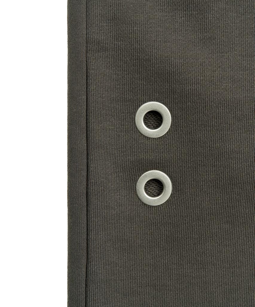 Pepeulli Cut Off Bermuda Sweat Pants (Khaki Grey)