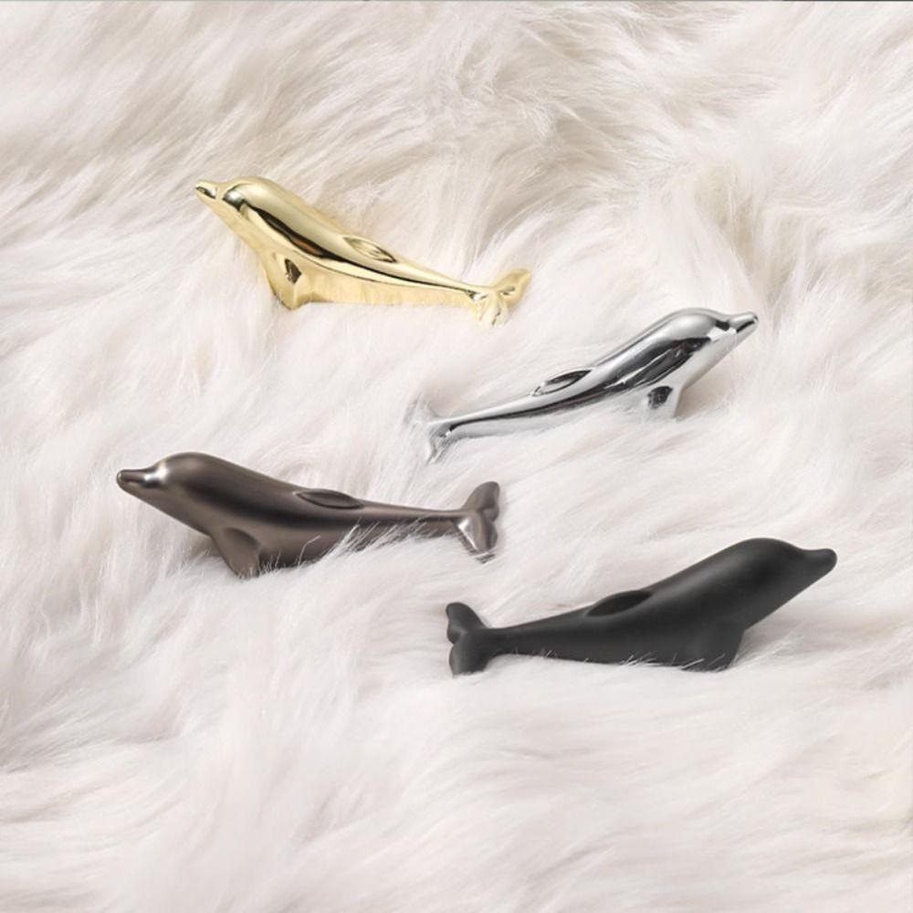 Decorative Key Wall Hanging Hooks Cute Clothes Storage Holder Dolphin Decor Hooks  Living Room