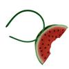 Fruit Theme Headband Cosplay Watermelon Headpiece for Hawaiian Parties and Tropical Adventures Birthdays Party