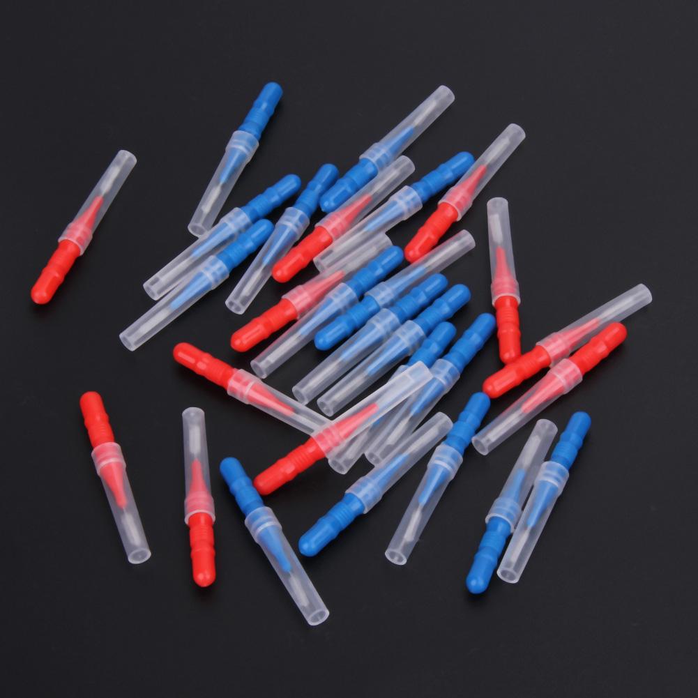 30Pcs Interdental Brush Dental Toothpicks Brush Oral Interdental Brush Flosser Toothpick Cleaners Tooth Cleaning Tool