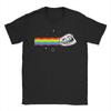 Fun Rainbow Troll Face Meme Funny T-Shirts for Men Women Crewneck Cotton T Shirts Comic Humor Short Sleeves Tees Plus Size Tops
