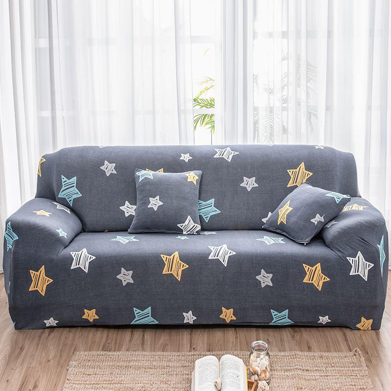 Elastic Floral Printed Sofa Covers for Living Room Strecth Case Pets Kids Anti-dust Big Sofa Slipcovers Couch Cover Chair Cover