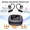 Translation Earbuds AI Translator Ear Buds 143 Languages Wireless Bluetooth 5.4 Translating Earphones with APP Translate Headphone for Travel Business