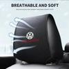 Car Headrest Cover Seat Head Pillow Neck Headrest Cover For Volkswagen Polo Golf 3 4 5 6 7 8 6 T5 B4 B5 B6 B7 B8 MK4 MK5 MK6 MK7 MK8