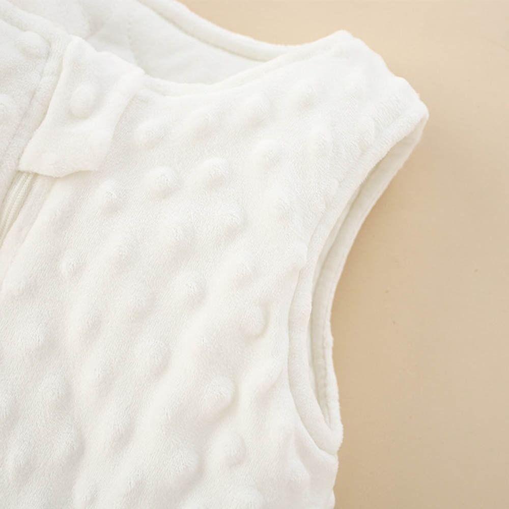 Two Way Zipper Newborn Sleeping Bag Bean Velvet Baby Sleep Blanket Unisex Baby