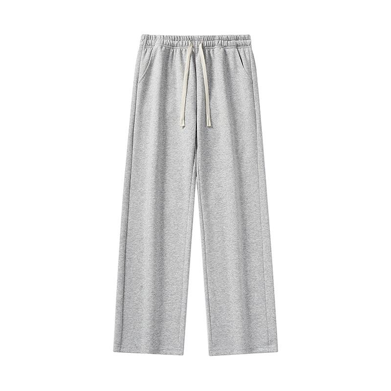 New Casual Trousers for Men in Autumn and Winter Loose and Versatile Sports Pants Knitted Sweatpants