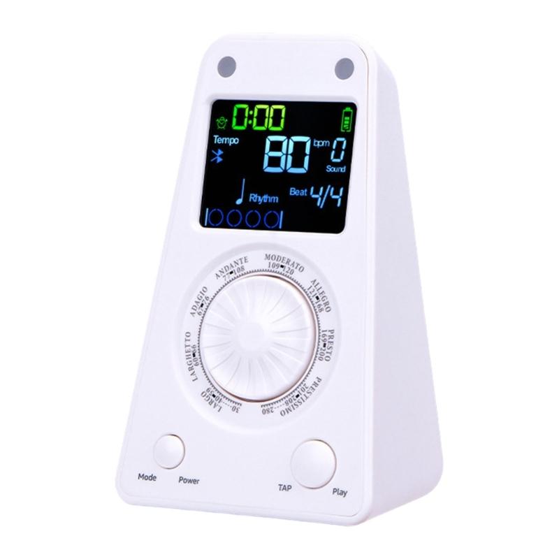 Rhythm Training Metronome Rechargeable Battery Beat Trainer Metronome Exercise Metronome Device Quiet Training Accessory