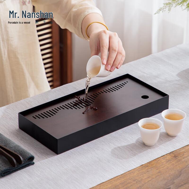 Bamboo Kung Fu Tea Tray with Drainage