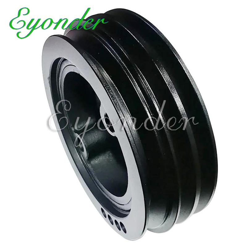Car Parts Engine Damper Belt Crankshaft Pulley For MITSUBISHI PAJERO II V46W V26W 2.8 1994-1999 4M40-T ME202490