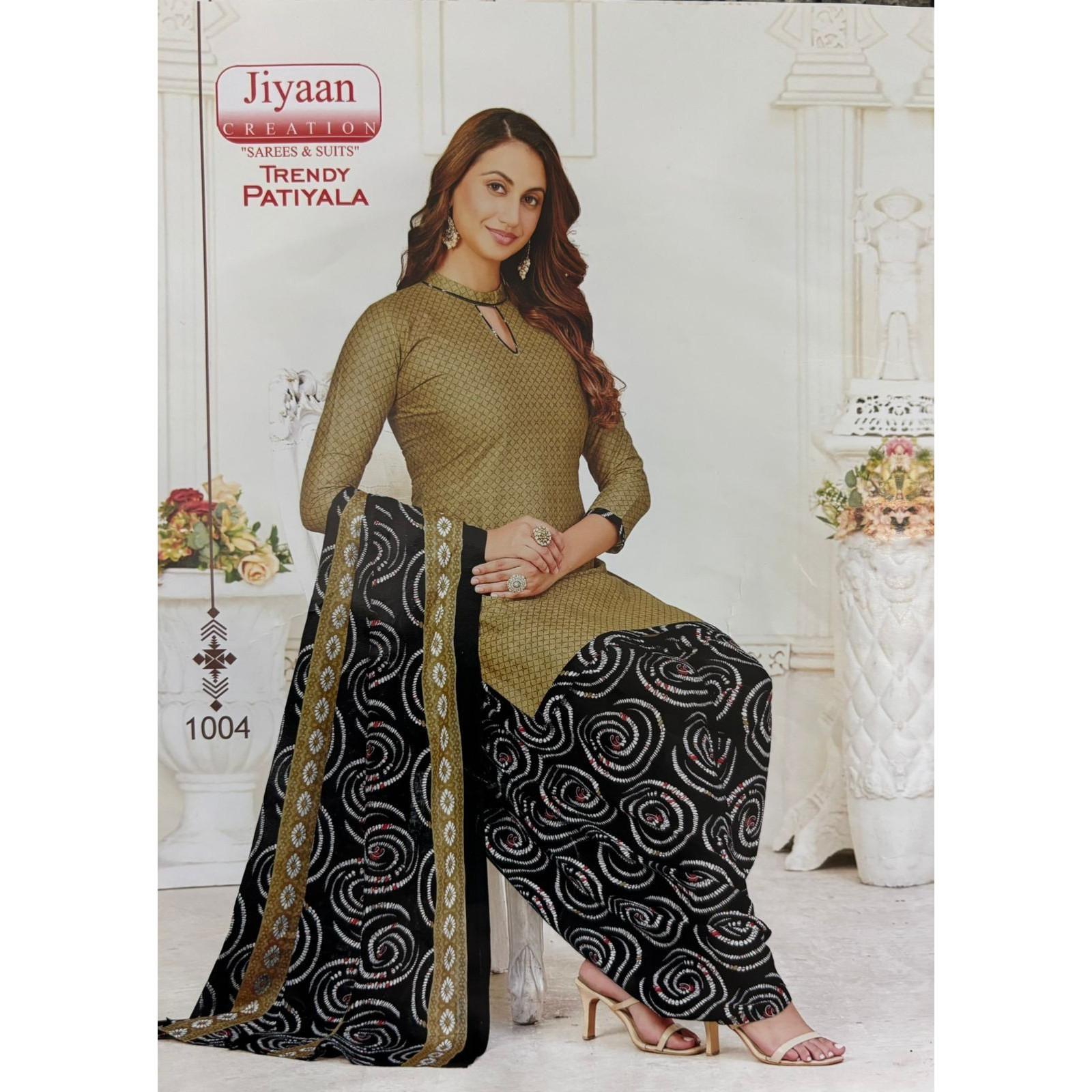 Bollywood Printed Indian Salwar Kameez Desigenr Cotton Salwar Suit Unstitched Unstitched