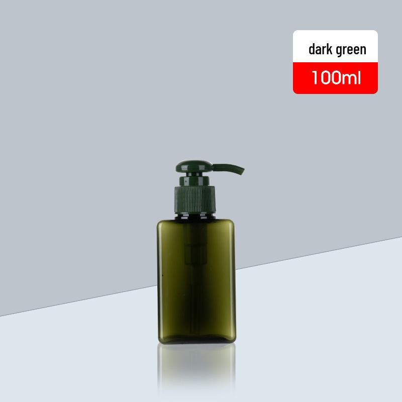 Travel Refill Pump Bottles for Lotion, Shower Gel, Shampoo, and Hand Sanitizer - Square Design, Empty and In Stock