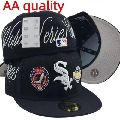 American League NY & LA Baseball Cap - New Embroidery, Unisex Flat Brim Sun Hat