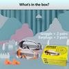 PROHEAR Safety Dust Proof Eye Protection Electronic Shooting  Anti-fog Available Material PC