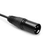 2 x Dual XLR Female to Male Mic Combiner Y Cord Microphone Splitter Cable  0.3m