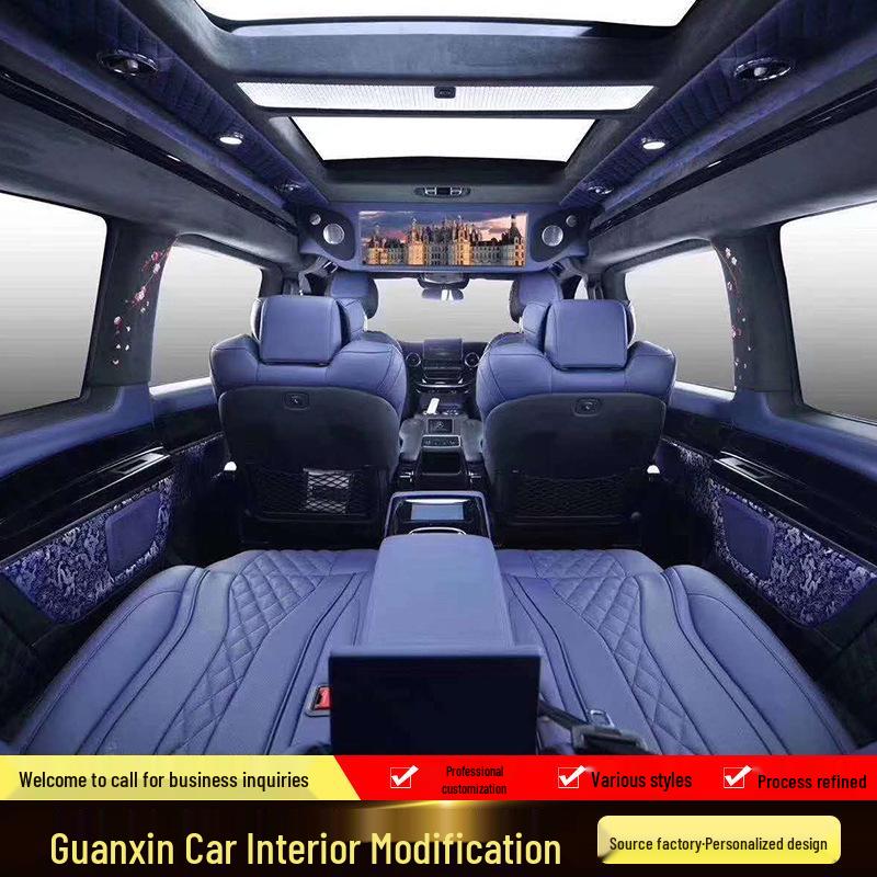 V-Class Interior Upgrade: Alphard Mona Lisa Sofa Bed & Seat Series