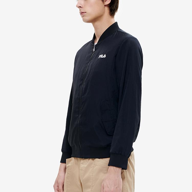 New FILA Jackets Men's Jet Black F11M228705F-BK