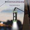 COB LED Nyckelring Ficklampa Multifunktionell Ficklampa Uppladdningsbar Ultralätt Campingficklampa för Utomhus Nödsituationer