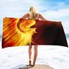 Phoenix Beach Towel Microfiber Quick Dry Sand Free Towel Travel Beach Towels Lightweight Beach Towel Pool Swimming Gym Travel