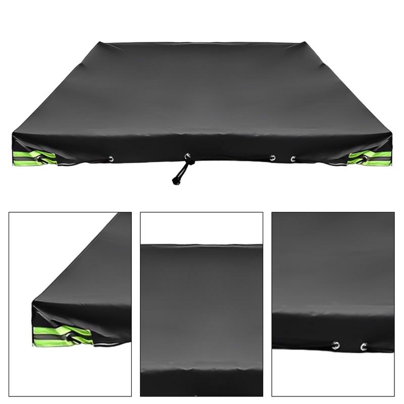 RV Cover Water-Proof Travel Trailer RV Cover Ripstop Travel Extra-Thick Anti-UV Top Panel Durable Camper Cover Breathable Truck