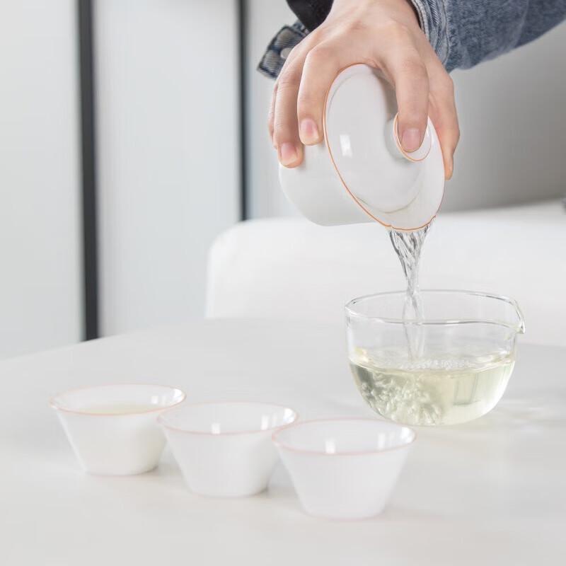 Nanshan Mister Japanese Style Portable Ceramic Travel Tea Set