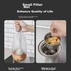 Jingmao Kitchen Sink Strainer, Sink Filter Rack, Dishwashing Basin Drain, Disposable Mesh Screen, Floor Drain Garbage Net Bag