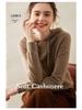 Women's Cashmere Hooded Sweater - Autumn/Winter Loose-Fit, Casual, Long-Sleeve Knit Pullover