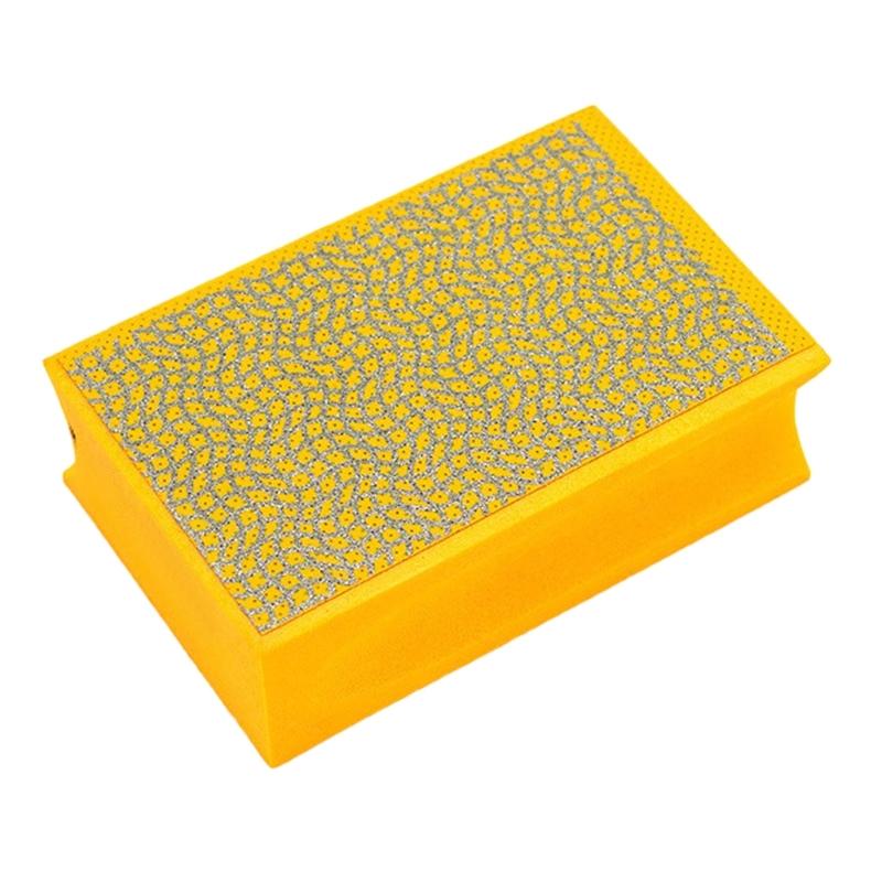 Stable Adamantite Coated Handheld Grinding Block Ergonomic Grip For Precise Trimming On Various Materials Workshop