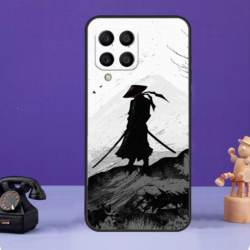 Samurai Japan Art Case For Samsung Galaxy M36 M56 M16 M33 M53 M13 M12 M32 M52 M20 M15 M55 M31 M14 M35 M34 M54