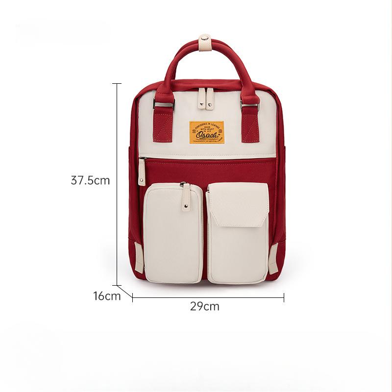 Backpack Female College School Bag Men's Computer Bag Travel High School Backpack Couple Bag