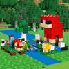 LEGO Minecraft Giant Sheep Wool Farm Building Set 21153 with Blocks and Accessories