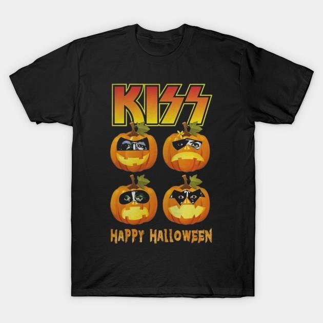 

New! Kiss Happy Halloween T-Shirt 2025 Gift Fan JJ5767 4XL