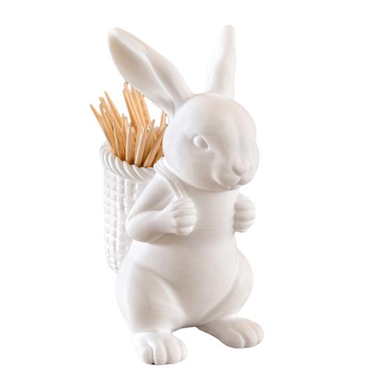 3D Printed Rabbit Storage Bunny Toothpick Basket Cute Holder