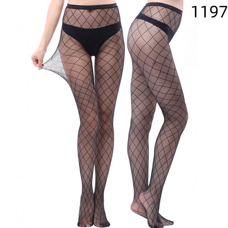 Large Size Dame Svarte Strømper Åpent Skritt Strømpebukse Plus Size Strømpe Sexy Hvit Tights Dameundertøy 6xl