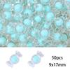 Frosted Acrylic Round Beads for DIY Jewelry and Beading Accessories