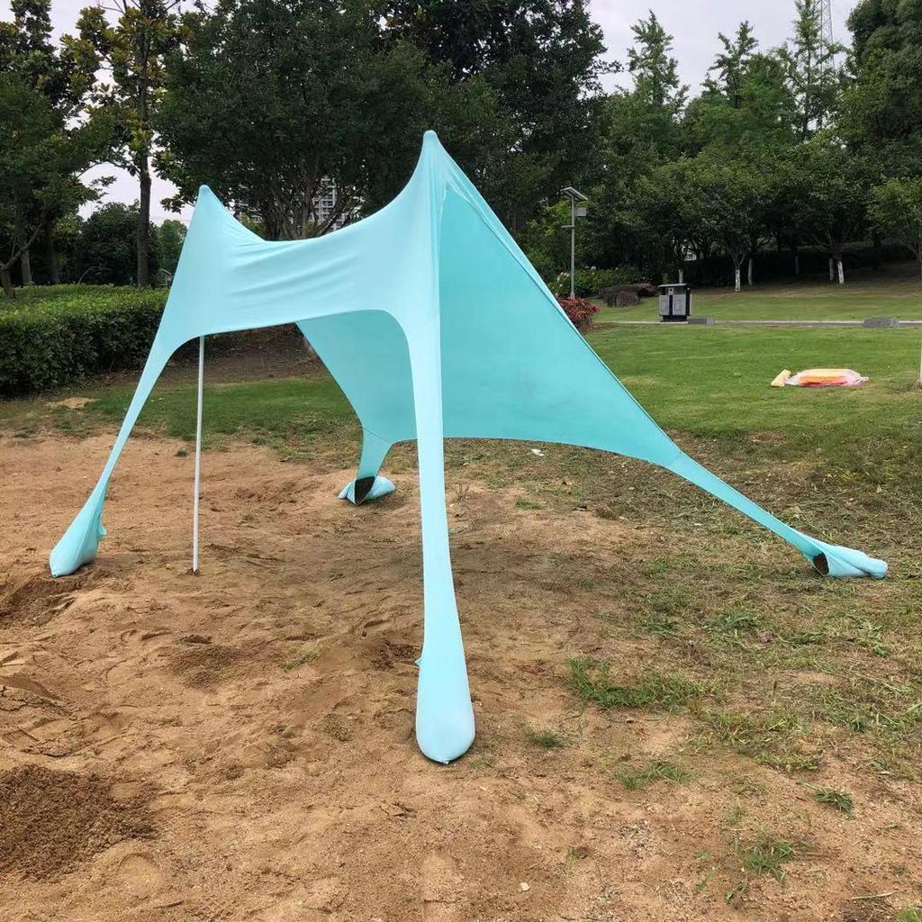 Portable Lycra Beach Sunshade Shelter for Camping and Fishing