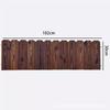 Wood Garden Edging Border Decorative Landscape Edging Planting Tree Fence Flower Bed Fences.