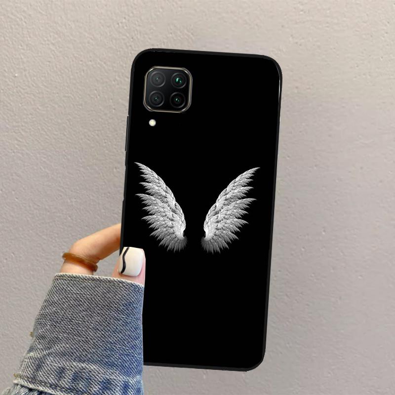 

Wings Angel Devil For Huawei Nova Y70 Y90 Y60 Y73 Y72 Y61 Y91 12s 12i 11i 8i 9 10 SE P40 Lite P60 P30 Pro Case Nova 11 Pro