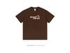 Tide Pure Cotton Unisex T-Shirt - Fun Letter Cartoon Print, Loose Fit, Unique Design