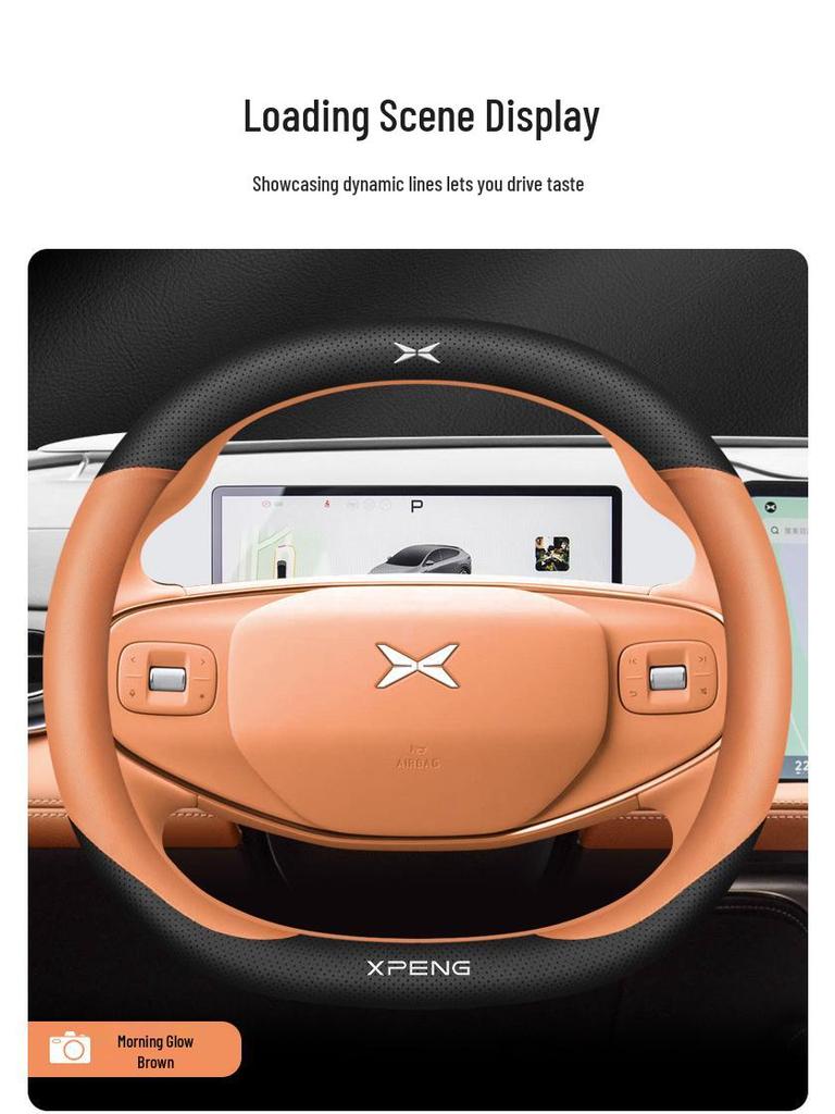 2025 Xiaopeng Steering Wheel Cover for E29, N5, P5, G3, P7, X9, G7, G9, G6 Models