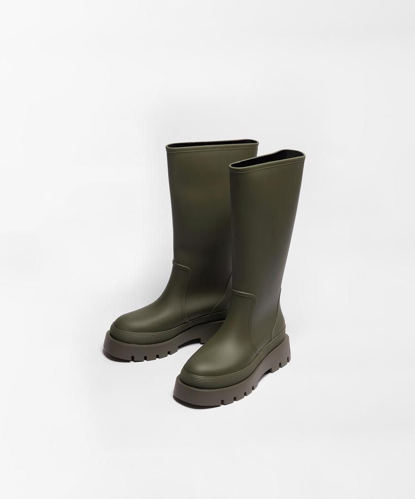 Nswe Vlocker Lange Gummistiefel 7cm (Moos Khaki) -Nsw101Ma