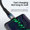 Fast-Charging Glow USB Cable for Apple, Android, and Type-C Devices
