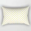 Yellow Geometric Rectangle Pillow Decorative Pillowcase Living Room Cushion Cover Simple Fashion Home Accessories