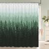 Piccolo Fresco Floreale foglie Fiori Tenda da Doccia Bagno Impermeabile Poliestere Multimisura Stampa 3D Tende per Doccia Bagno