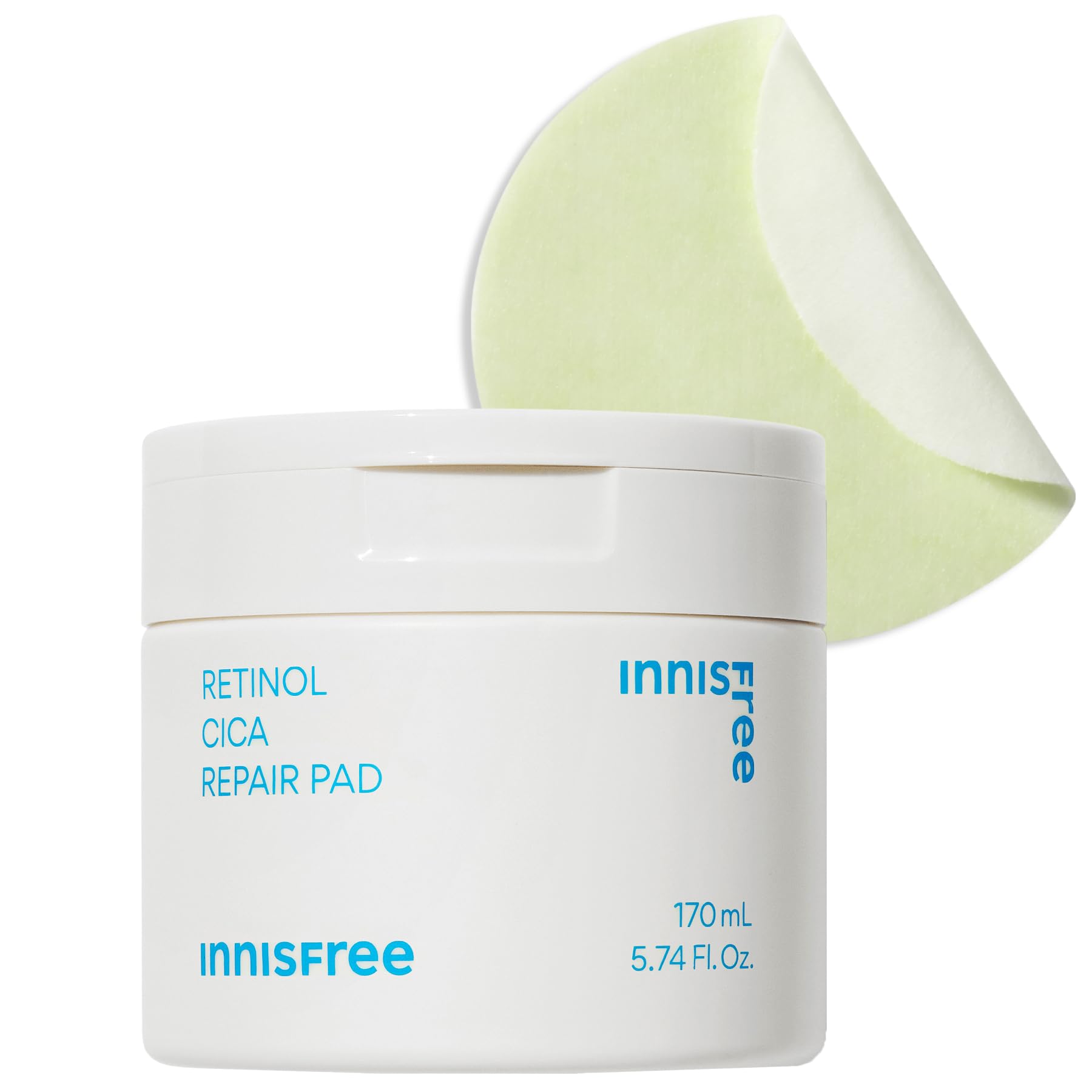 

Retinol Cica Repair Pads 60 sheet Special pack care Retinol beginners Pores Pure retinol Low irritation Sensitive skin Trouble care Reticica Essence белый