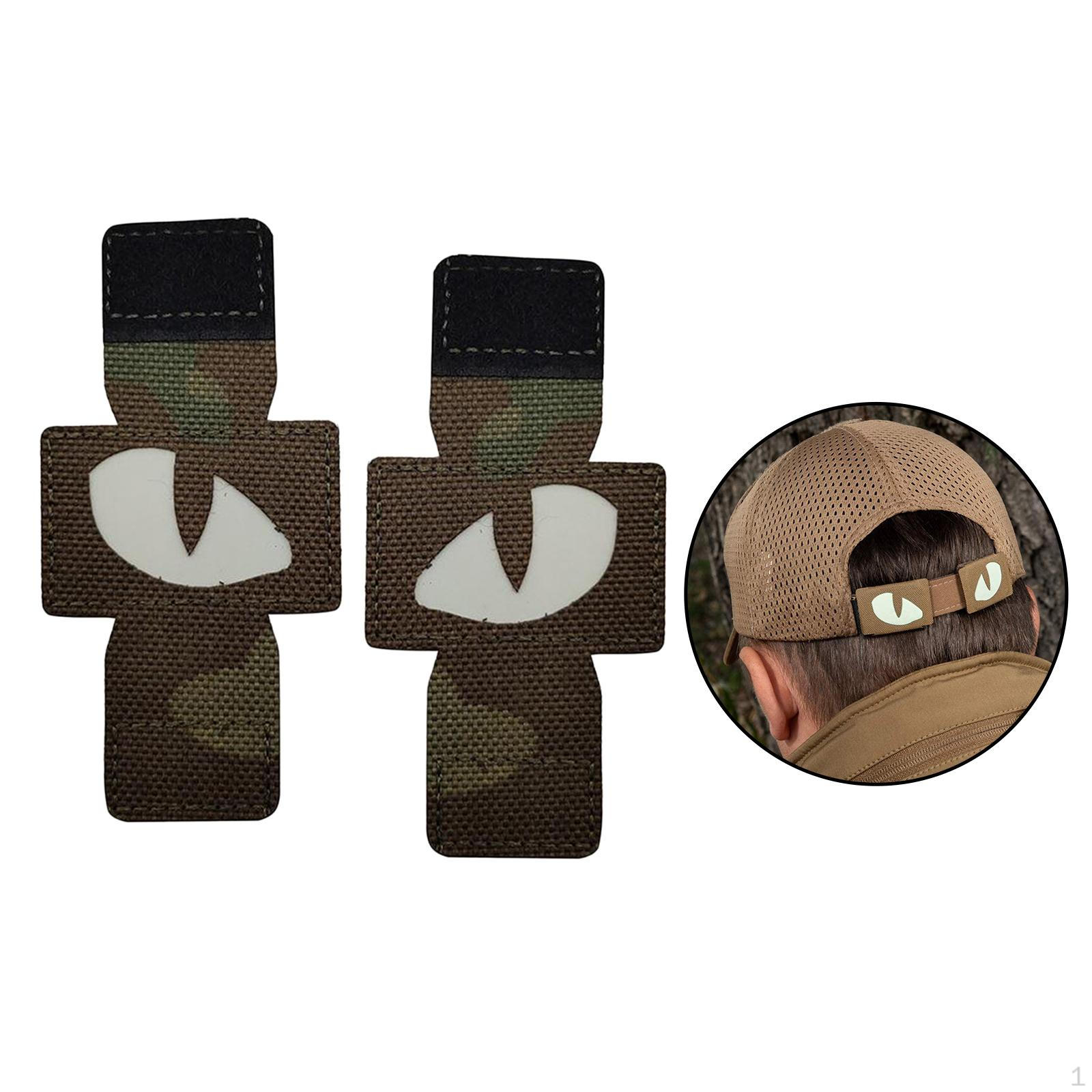 

Нашивка с вышитой аппликацией Dark Eyes на шляпу Camo_8.5x4cm