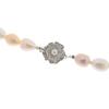 Pearl Necklace Pearl/Silver 49.1g Women Used
