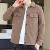 Men's 2025 Autumn Slim Corduroy Workwear Jacket - Casual Fashion Outerwear