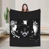 Animal Hospital Cat Dog Duo Manga Blankets Quality Soft  Throw Blanket Winter Travel Couch Bed Novelty Bedspread